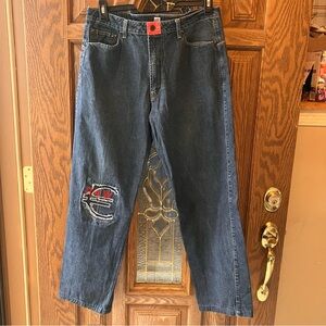 Vintage Rare Marithe Francois Girbaud Mens Jeans Size 34x30 Blue Hip Hop Skater